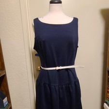 Tommy Hilfiger Women's Navy and Blue Dress
