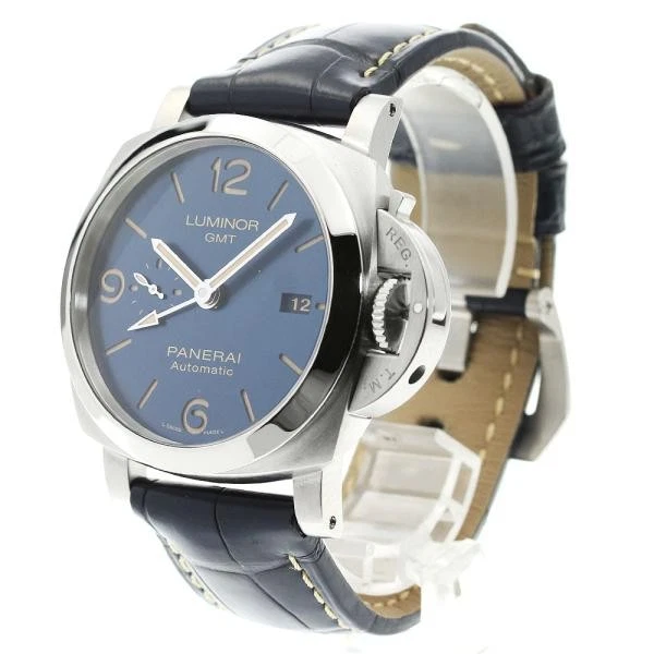 Panerai — Officine Panerai Luminor PAM01033 44mm SS Navy Dial Automatic Watch #C2576