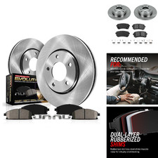 Powerstop Rear Brake Kit For Hyundai Sonata 2016-19 Kia Optima 2016-20 - Disc