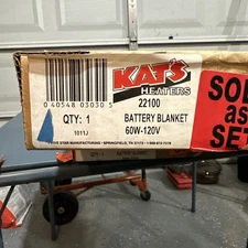 Kat's - 22100 60 Watt-120v Battery Blanket