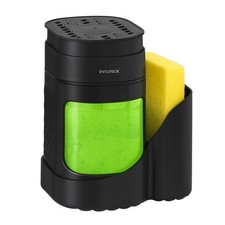 Compact Soap Dispenser Sink Caddy Organiser With Sponge Holder 450ml Capacity 