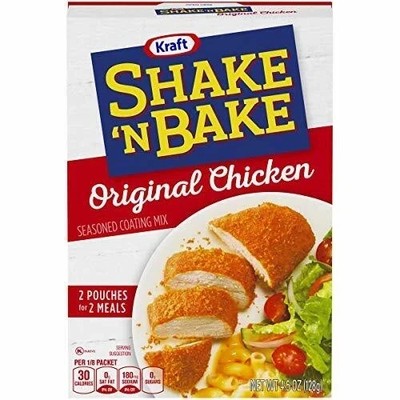 NEW Shake 'n Bake Original Chicken Seasoned Coating Mix (4.5 oz Box)