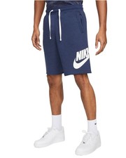  Pantaloncini Shorts UOMO Nike sportswear ALUMNI Blu Bermuda 