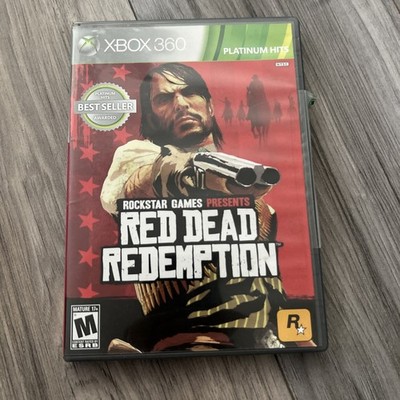 Red Dead Redemption Xbox 360 Platinum Hits - Complete CIB W/Map