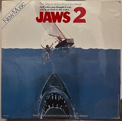 Jaws 2 Soundtrack - John Williams 1978 Vinyl LP Record - Sealed New