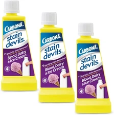 Carbona Stain Devils® #4 – Blood, Dairy & Ice Cream | 1.7 Fl Oz (Pack of 3) 