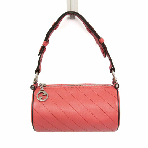 Gucci Blondie 760170 Women'S Leather Handbag Shoulder Bag Pink Used
