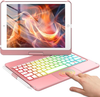 iPad ローズゴールド 本体 + キーボードカバー Keyboard Case for iPad 10.2 - 9th Generation & 8th & Rose Gold | eBay