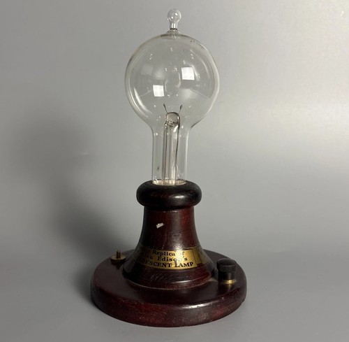 1929 Replica of Edison's 1st light bulb - 50th anniversary 1879-1929