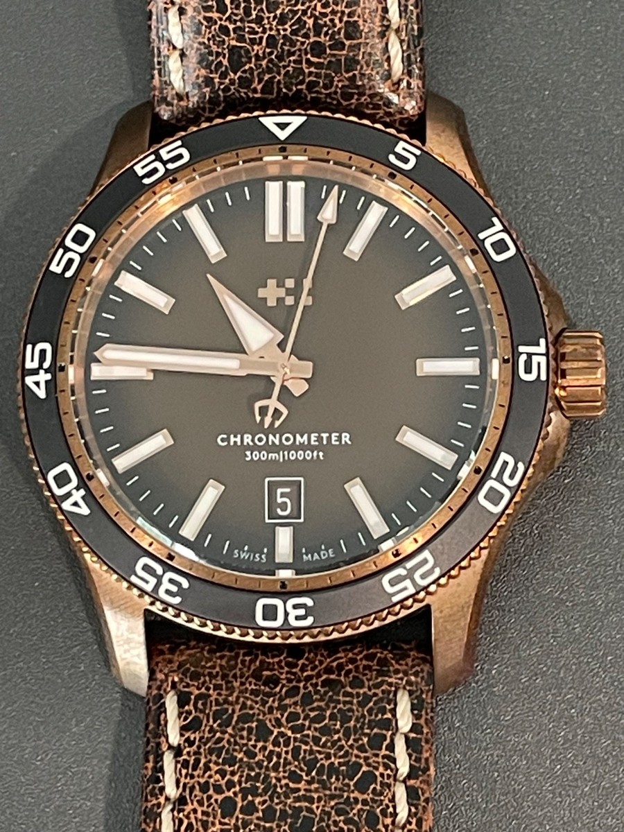 Christopher Ward Bronze CHRISTOPHER WARD C60 TRIDENT BRONZE OMBRÉ