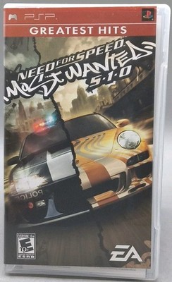 Need for Speed: Most Wanted -- 5-1-0 (Sony PSP, 2005) CIB! Works