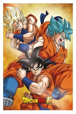 Dragon Ball Super 3D-Poster Champa Goku 38 x 58 cm SD-Spielzeug