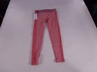 Gymshark Leggings Womens S Flex Low Rise Raspberry Red Marl Light Grey
