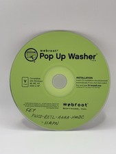 webroot Pop Up Washer Two Software CD