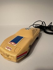 Vintage 1980's Chevy Corvette Challenge Race Car Telephone Exxon 93 Corded Phone