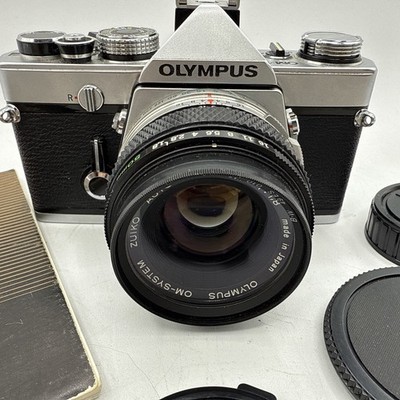 Olympus OM-1 35mm film camera with 50mm f1.8 Zuiko lens OM1 - Nice