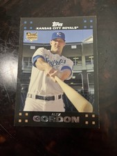 Topps 2007 Alex Gordon #634 Kansas City Royals Rookie Card No Facsimile Sig. rookie card picture