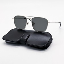 NEW SAINT LAURENT SUNGLASSES SL309 001 SILVER UNISEX