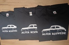 Fan T-Shirt für Volvo PV544 "Alter Schwede" / Buckelvolvo PV544