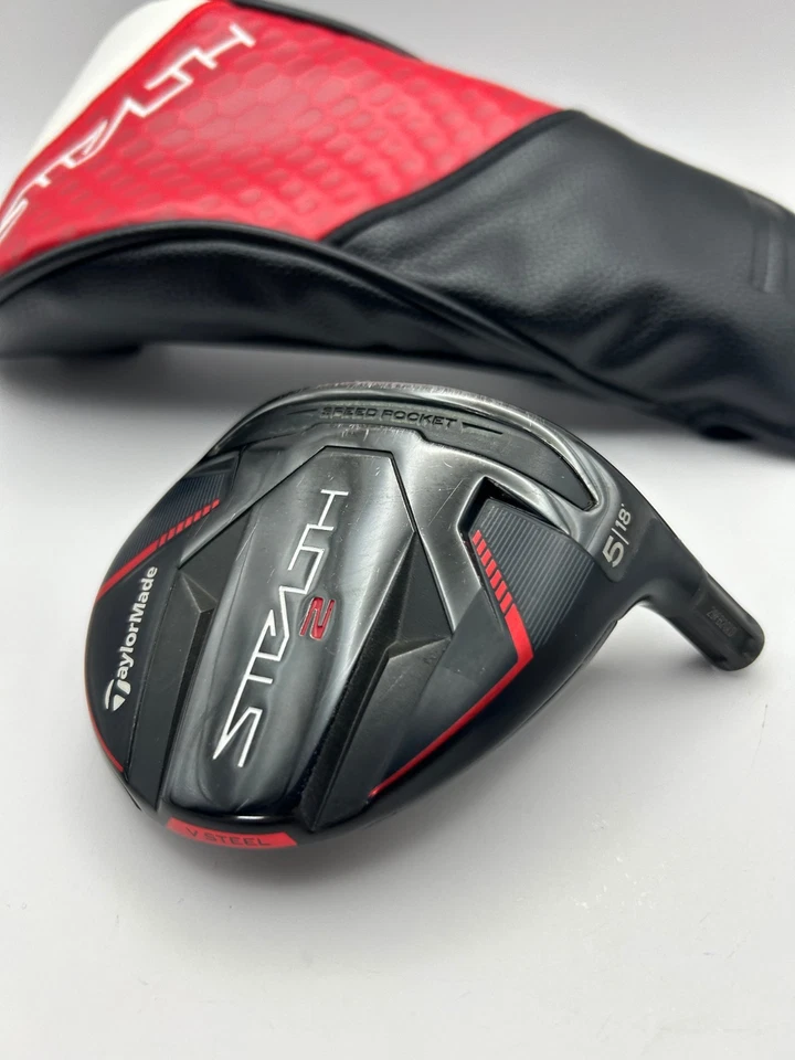 TaylorMade STEALTH2 5W 18 Fairway Wood head only right handed 1952 - Image 3 of 4