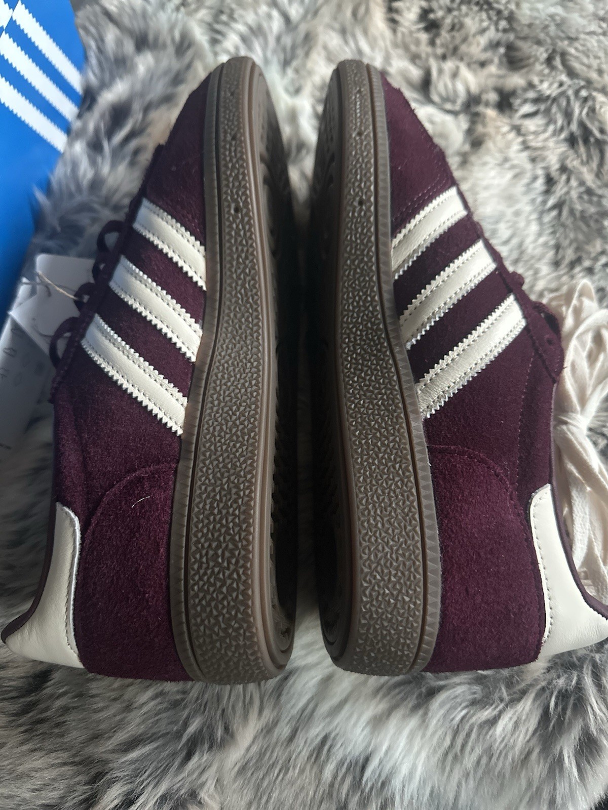 Adidas Handball Spezial Maroon Wonder White UK 6 JD Sports sold out JQ8753 BNWT image 6