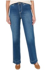 Belle by Kim Gravel Women's TripleLuxe Denim Mini Pkt Jean Rinse Wash