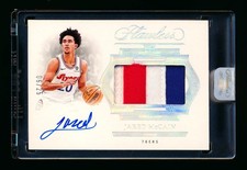 2024-25 FLAWLESS JARED MCCAIN RC 3-CLR PATCH ON-CARD AUTO RPA OKC #06/25! SEALED
