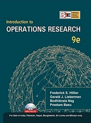 INTRODUCTION TO OPERATIONS RESEARCH By Hillier