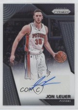 2017-18 Panini Prizm Signatures Jon Leuer #SG-JL Auto qc6