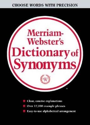 Merriam-Webster Dictionary of Synonyms - Hardcover - VERY GOOD