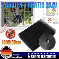 Fliegengitter Fenster 130 X 150Cm Fliegennetz Insektenschutz MüCken Moskito Netz