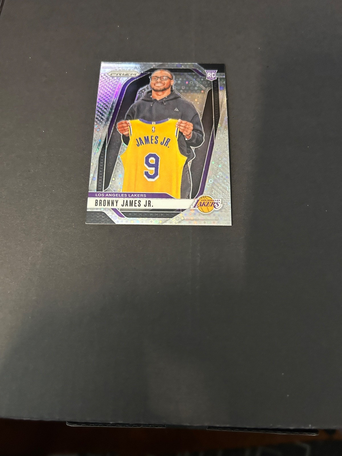 2024-25 Panini Prizm - Bronny James #243 Glitter Prizm (RC)
