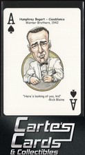 Humphrey Bogart 2006 Hero Decks Hooray for Hollywood Playing Cards #AS