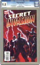Secret Invasion 1A Dell'Otto CGC 9.8 2008 0809636018