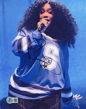 SZA 'Kill Bill' Signed 8x10 Photo R&B Singer Beckett Certified