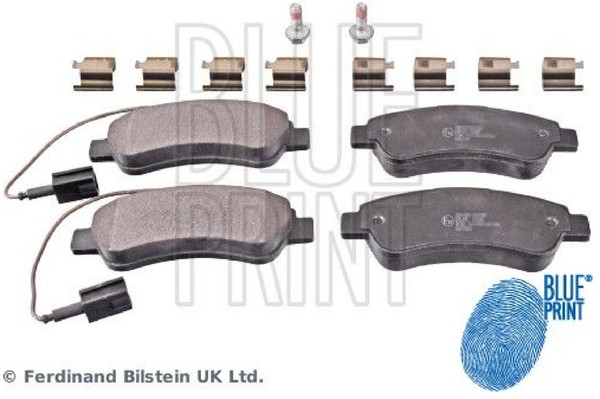 Blue Print ADP154211 Bremsbelagsatz FüR Scheibenbremse Bremsbelagsatz-image