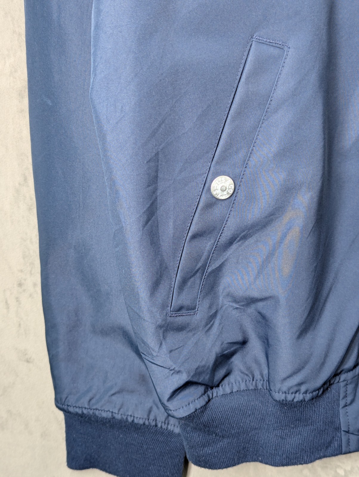 Levi's Thermore Bomber Jacket Men's Size Small Quilted lining Blue Zip Classic image 4