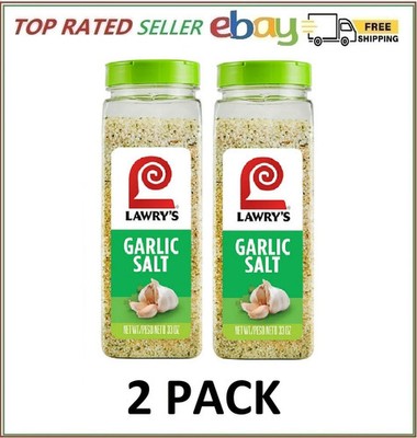 Lawry's Coarse Ground Garlic Salt with Parsley (33 oz.) 2 PACK