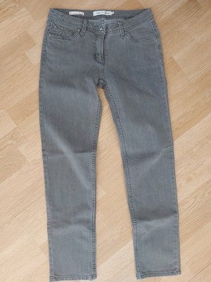 Million X Women Jeans Gr. 36   Grau   Modell Luisa   Slim/Straight Leg
