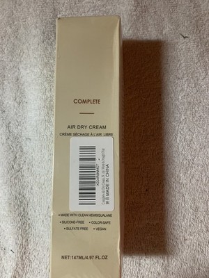 JVN Complete Air Dry Cream Anti-Frizz Hold 30 mL 1 fl oz Travel Size New In Box