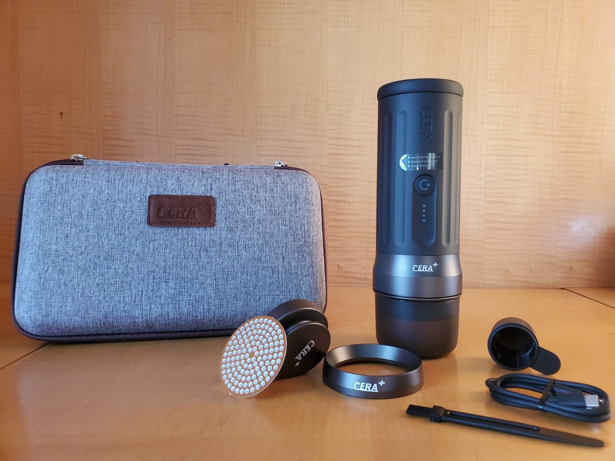 ? CERA+ PCM03 S-Max Portable Self-Heating Espresso Machine 
