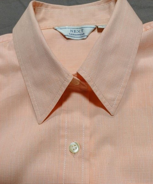 Men Next Shirt Pink Cotton 40 /L / 48