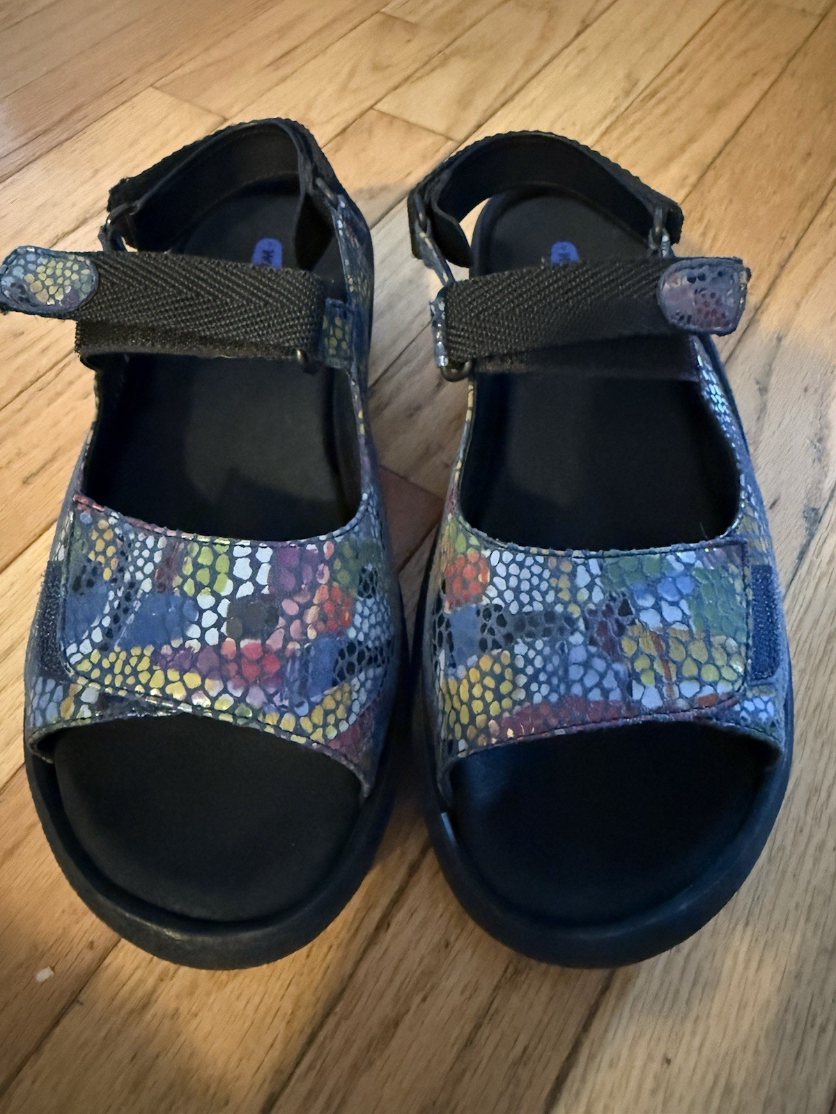 APL Sandali Wolky Jewel Jeans Multicolore Blu 41