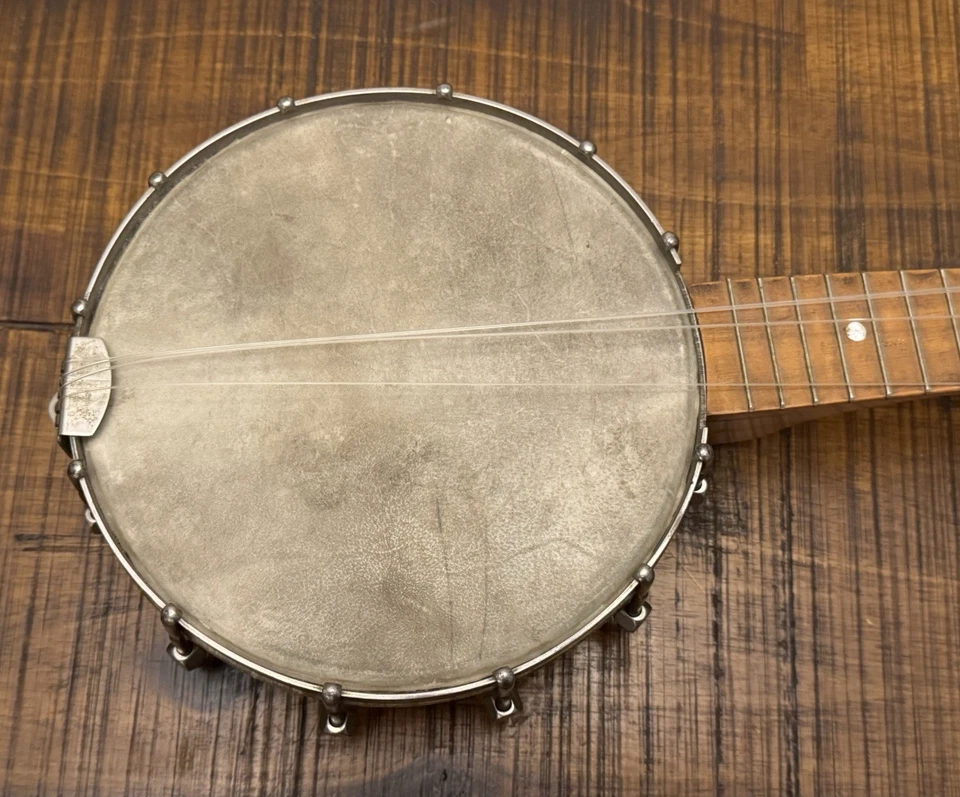 ANTIQUE 1920S CONCERTONE BANJO UKULELE MUSICAL INSTRUMENT BANJOLELE UKE SCARCE - Image 2 of 4
