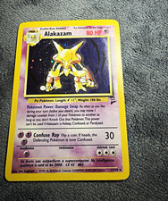 Alakazam 1/130 Base Set 2 Holo Rare 1999 LP on eBay