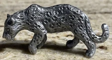 RARE Hudson Fine Pewter Noah's Ark Female Jaguar Figurine #7882