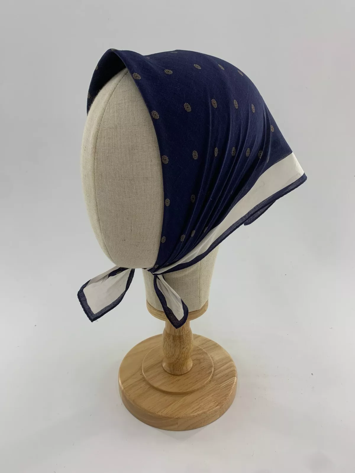 Ancien mouchoir Christian Dior bandana poche carrée foulard enveloppant foulard