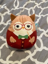 SQUISHMALLOW JAYDELLE THE OWL 8  BACK TO SCHOOL SERIES 32 NEW WITH TAGS 2021