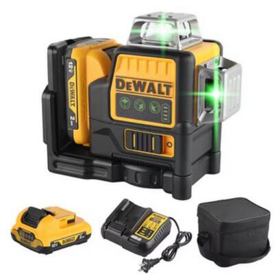 DeWALT DW089LG 12V Green Line 3 x 360 Laser inkl. Akku + Ladegerät + Tragetasche