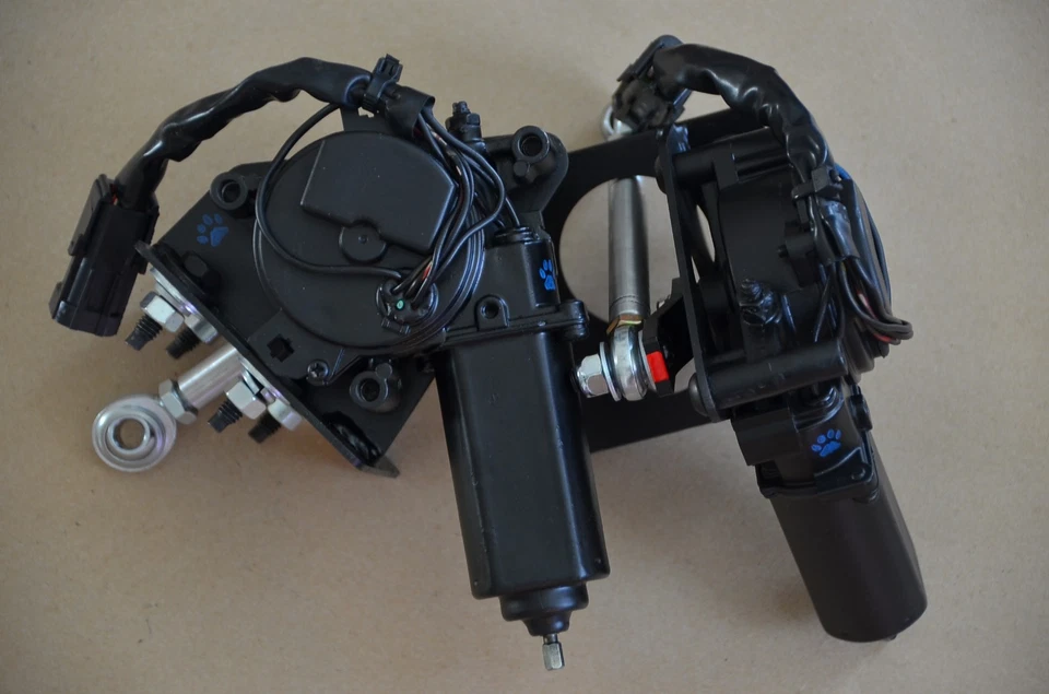 Corvette 1968-1982 Kit de conversión de motor de faros eléctricos/True Plug and Play Foto 2 de 4